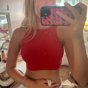 Red brandy Melville tank